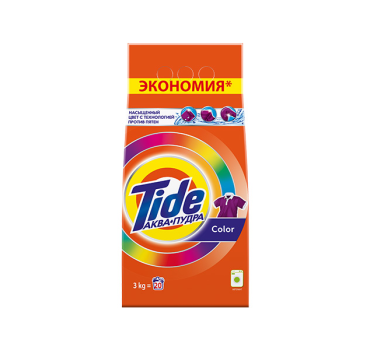 „ტაიდი“ სარეცხი ფხვნილი, ფერადი 3 კგ 
