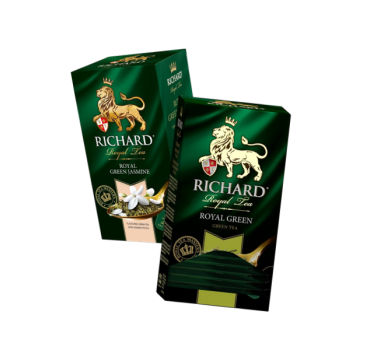 „რიჩარდ“ ჩაი მწვანე „როიალ ჟასმინი“ 25 ც.
