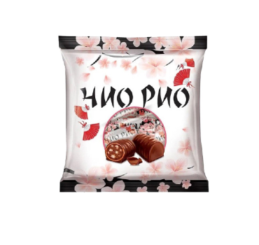 „იაშკინო“ შოკოლადის კანფეტი „ჩიო რიო“ თეთრი 500 გ
