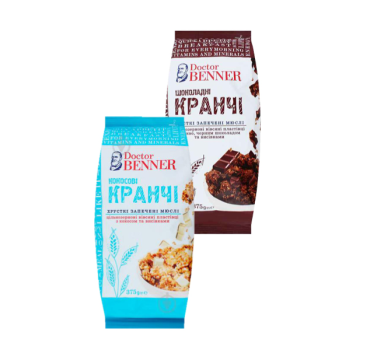 „დოქტორ ბენერი“ მიუსლი ხრაშუნა  375 გ
