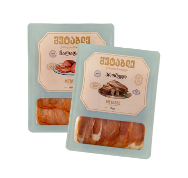 „მეტაბლე“ ნედ/შებ. ძეხვი „პროშუტო“/„ჩალაღაჯი“ 80 გ 
