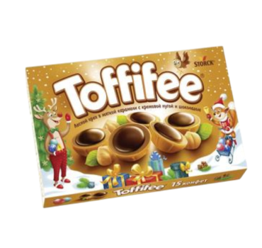 „ტოფფიფი“ შოკოლადის კანფეტი 250 გ 

