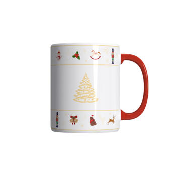 ჭიქა საახალწლო საშობაო საჩუქარი 350მლ
