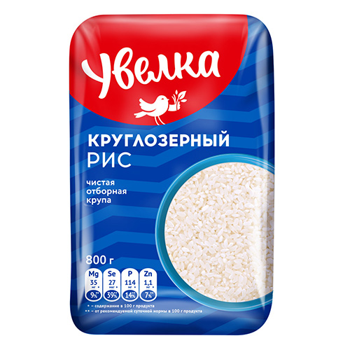 ბრინჯი მრგვალმარცვლიანი 
