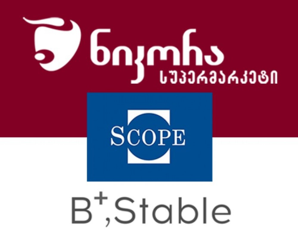 ნიკორა ტრეიდს Scope Ratings-მა B+ რეიტინგი მიანიჭა
